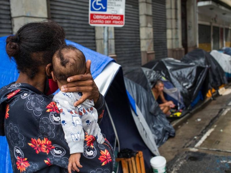 Prefeitura de SP retira barracas dos moradores